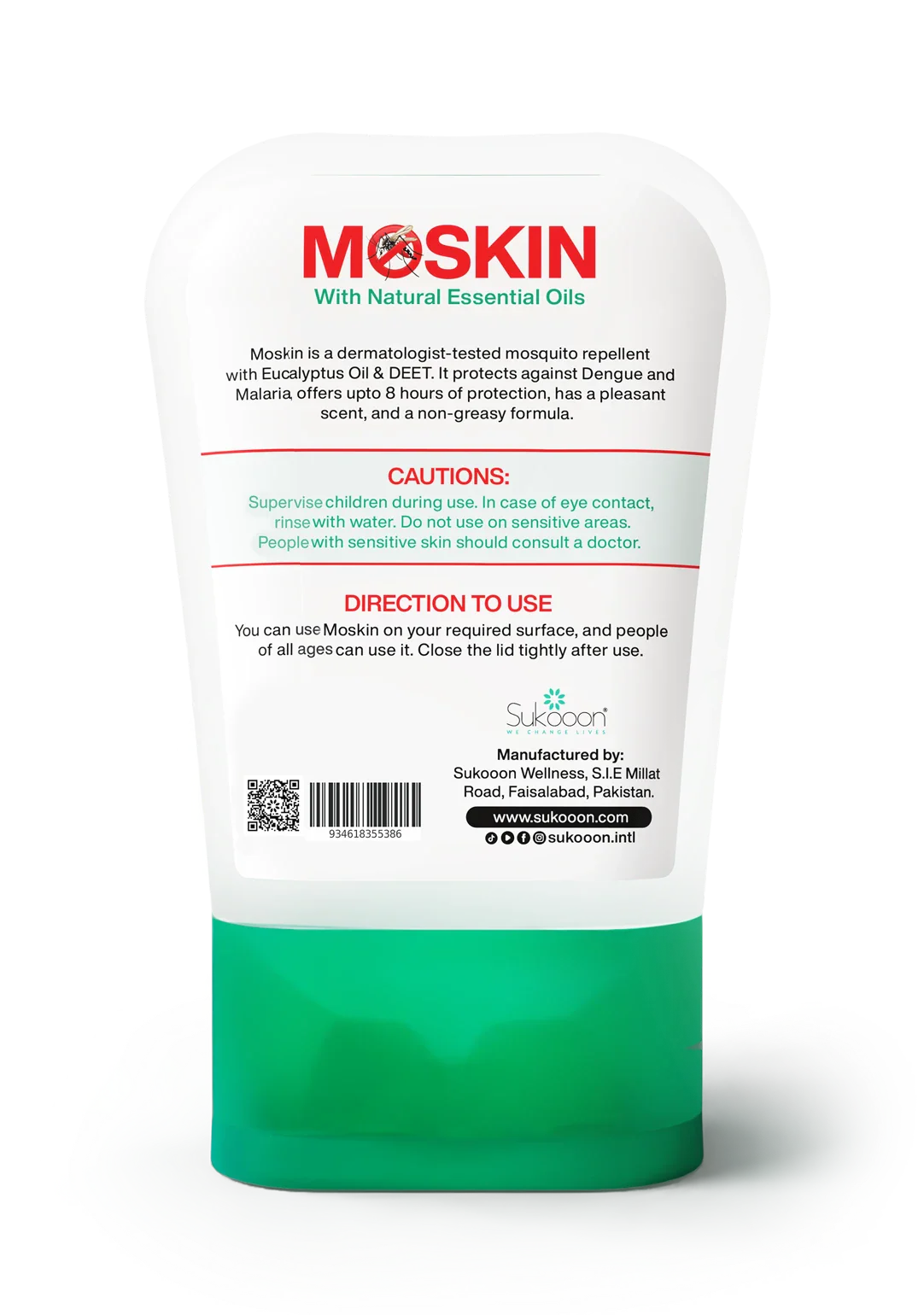 MOSKIN | Mosquito Repellent with Natural Essential Oils
